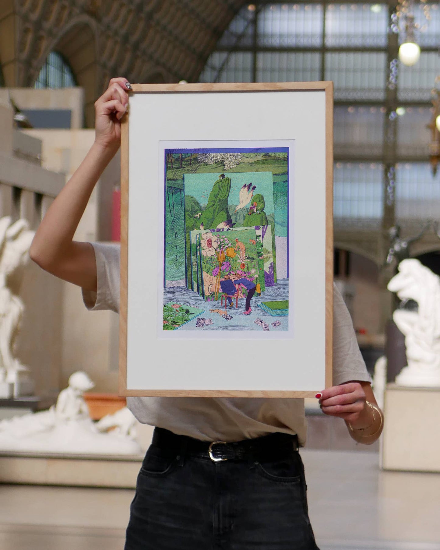 A3 Poster - The Painter's Studio - Karlotta Freier