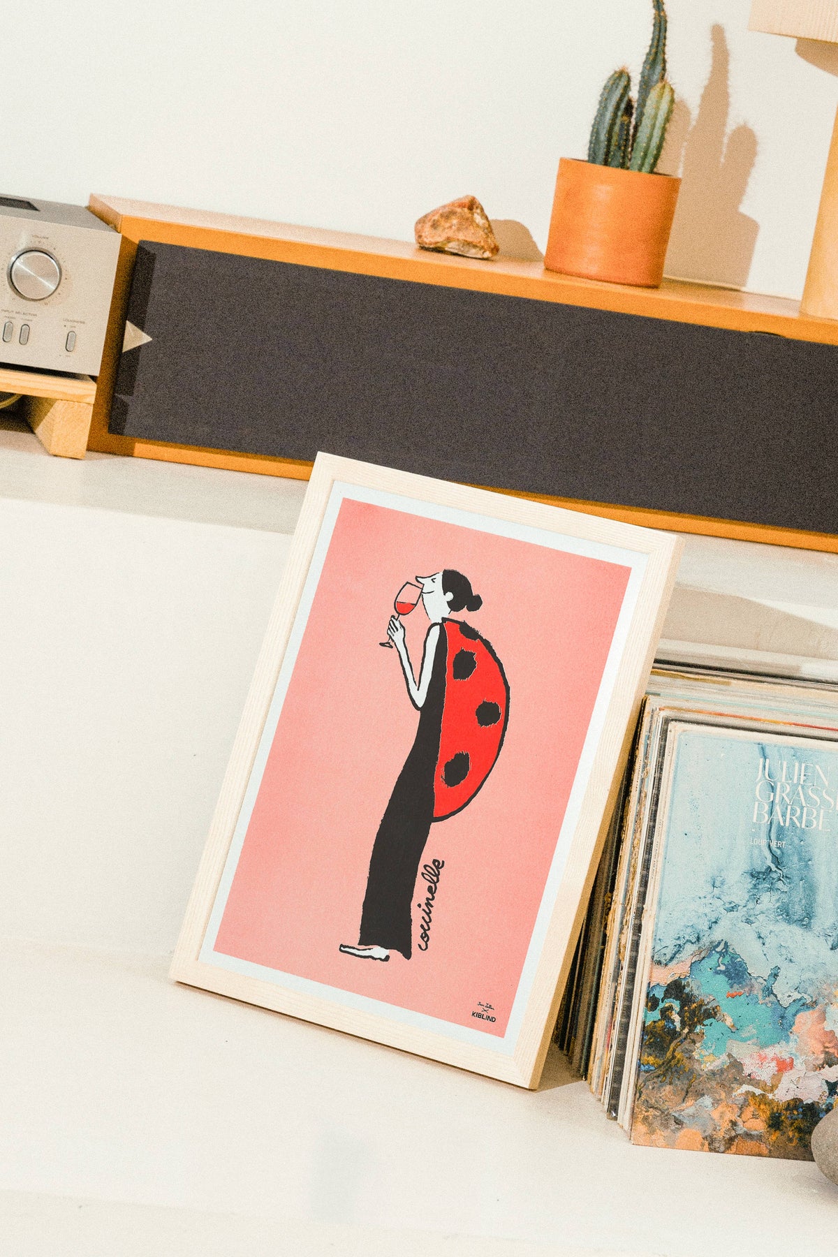 A3 poster - Jean Jullien - Ladybug