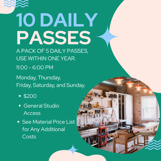 Daily Pass (10 Pack) - Makerspace