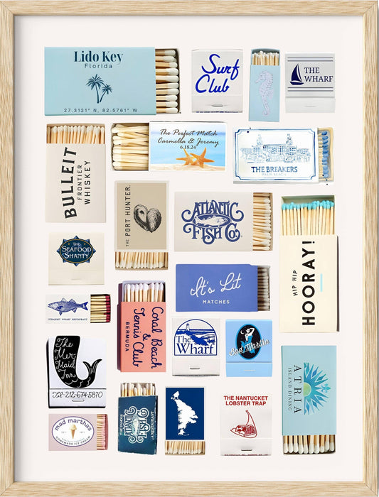 Coastal Matches 2: 8" x 10"