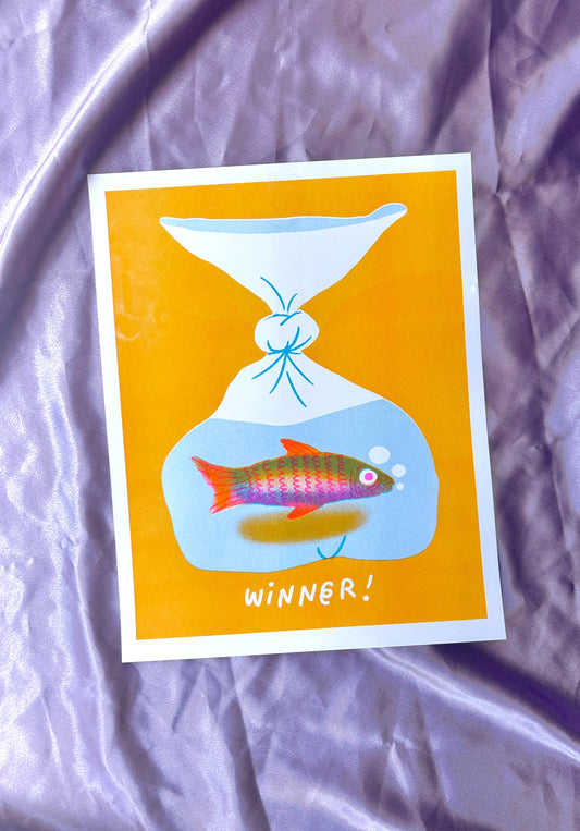 Winner! Riso Print