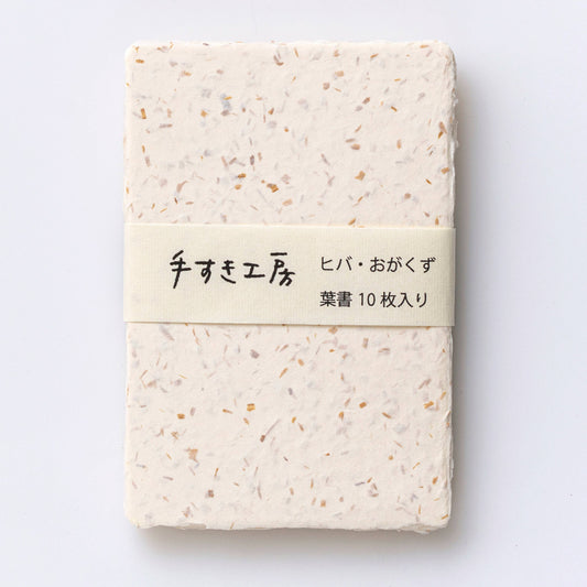 Sawdust - Awagami Infused Handmade Postcard Set