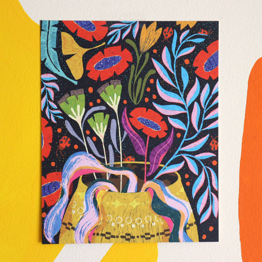 Spring Bloom Art Print Moody