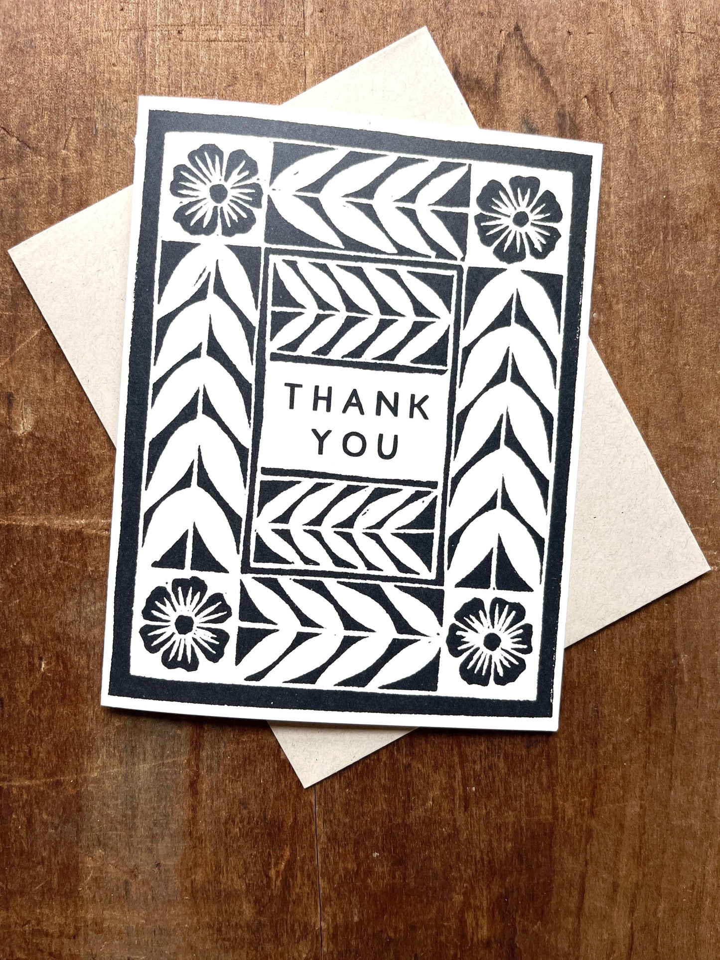 "Thank You," Greeting Card: Box of Six