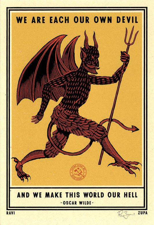 Our Own Devil Print: 5.5"x8"