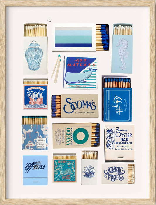 Coastal Matches 4: 8" x 10"