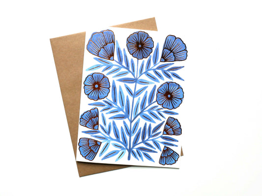 Blank Greeting Card: Single