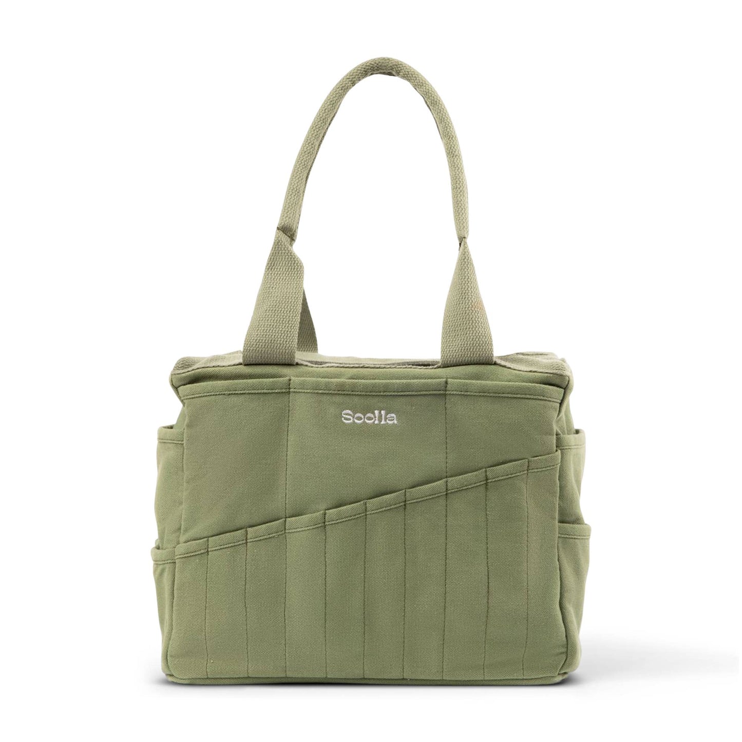 Soolla Studio Artist Bag, Ganja Green, Art Supplies Bag