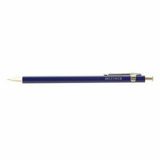 Delfonics Wood Ball Pen - Dark Blue