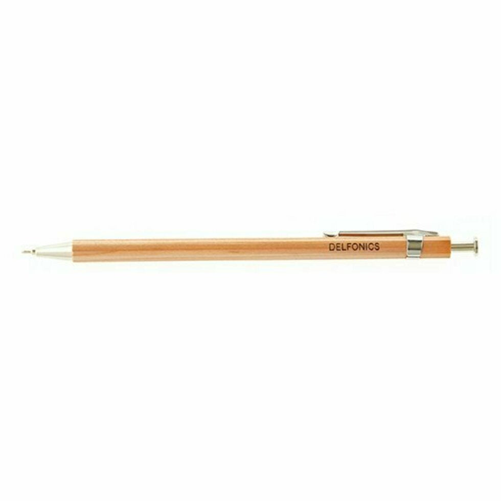Delfonics Wood Ball Pen - Natural