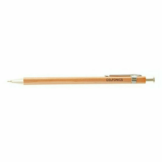 Delfonics Wood Ball Pen - Natural