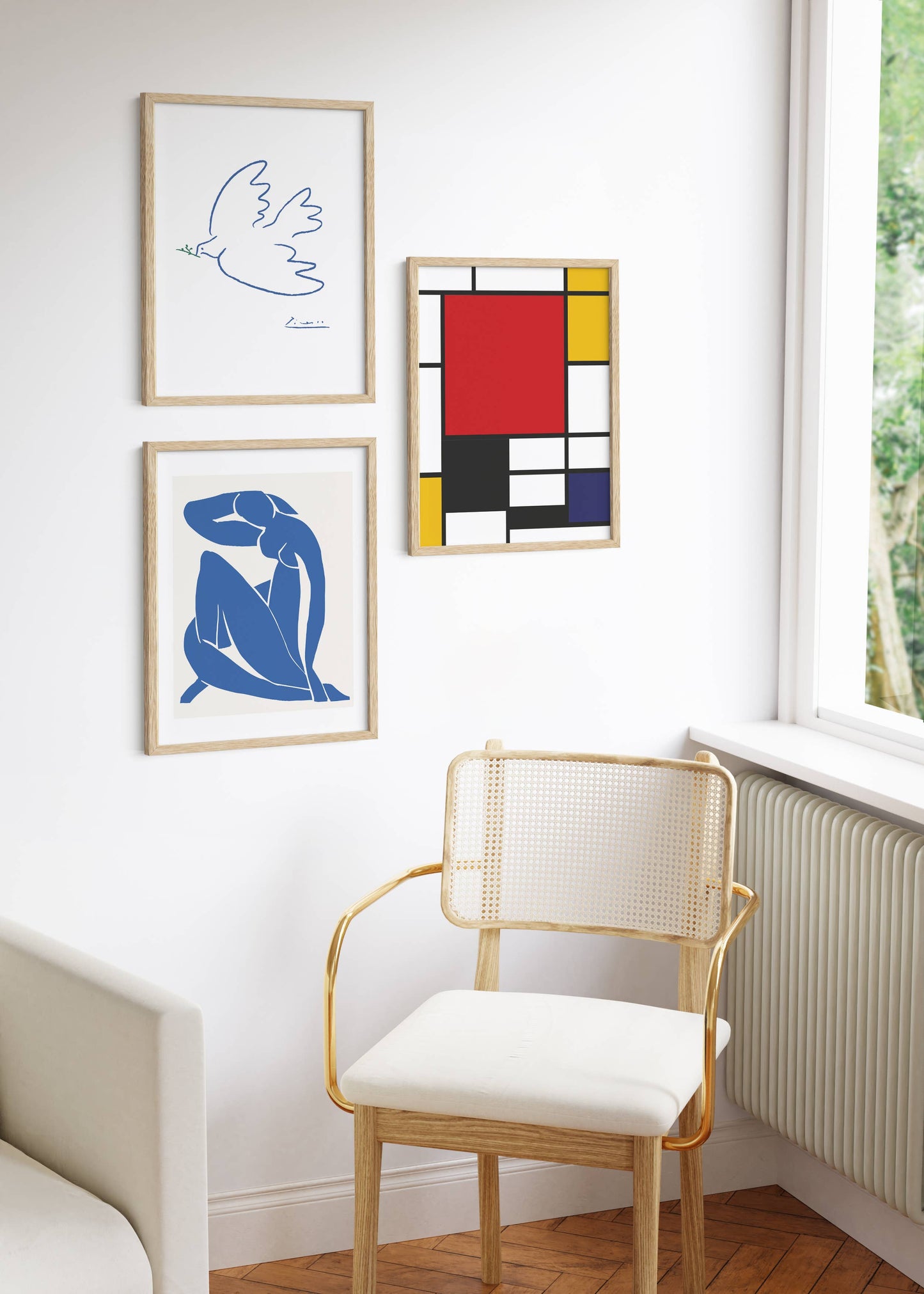 Natural Solid Oak Frame: 11x14