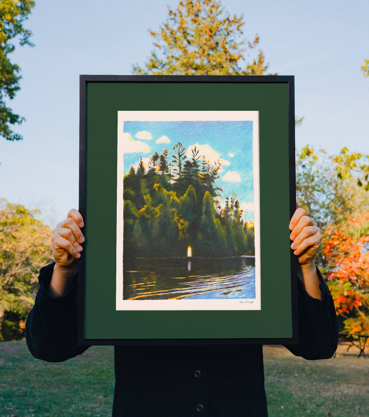 A3 Poster - Clément Thoby - Falcon Lake — Charlotte Le Bon
