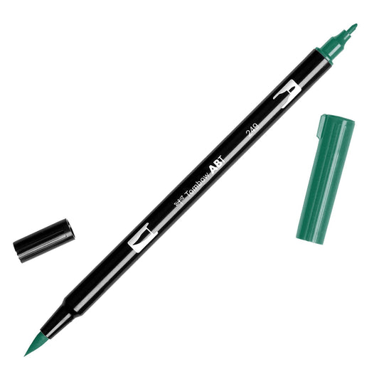 Dual Brush Pen Art Markers - Green - SKU# 56528