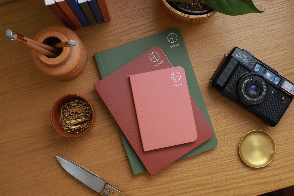 Original Softcover To Do Notebook: Cimarron Pink