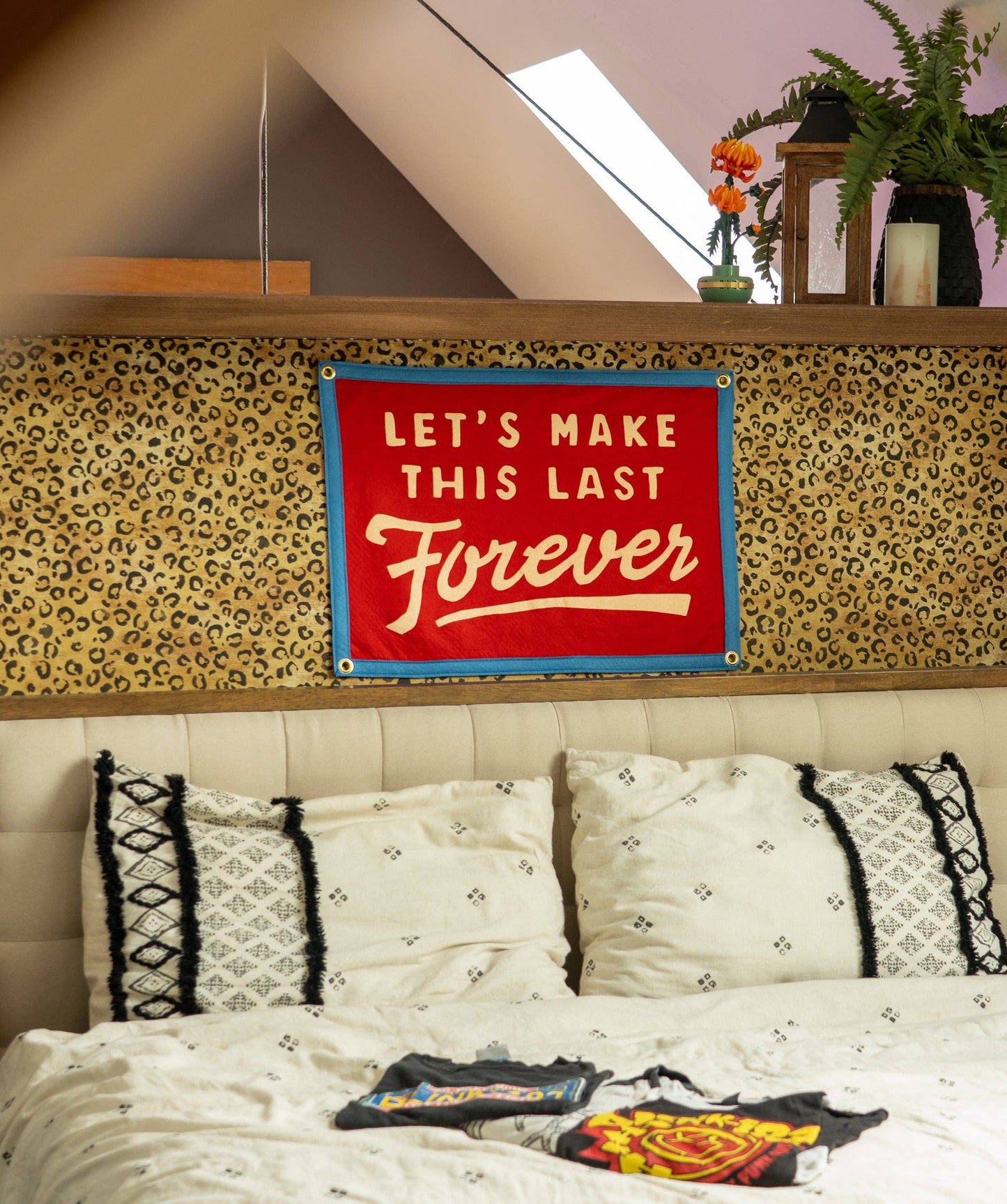 Let's Make This Last Forever Camp Flag • blink-182 x Oxford Pennant
