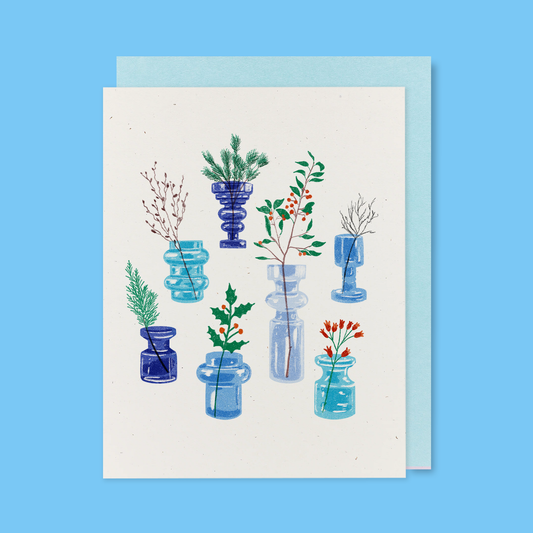 Vintage Vessels Greeting Card