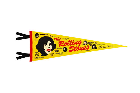 Some Girls Pennant • The Rolling Stones x Oxford Pennant