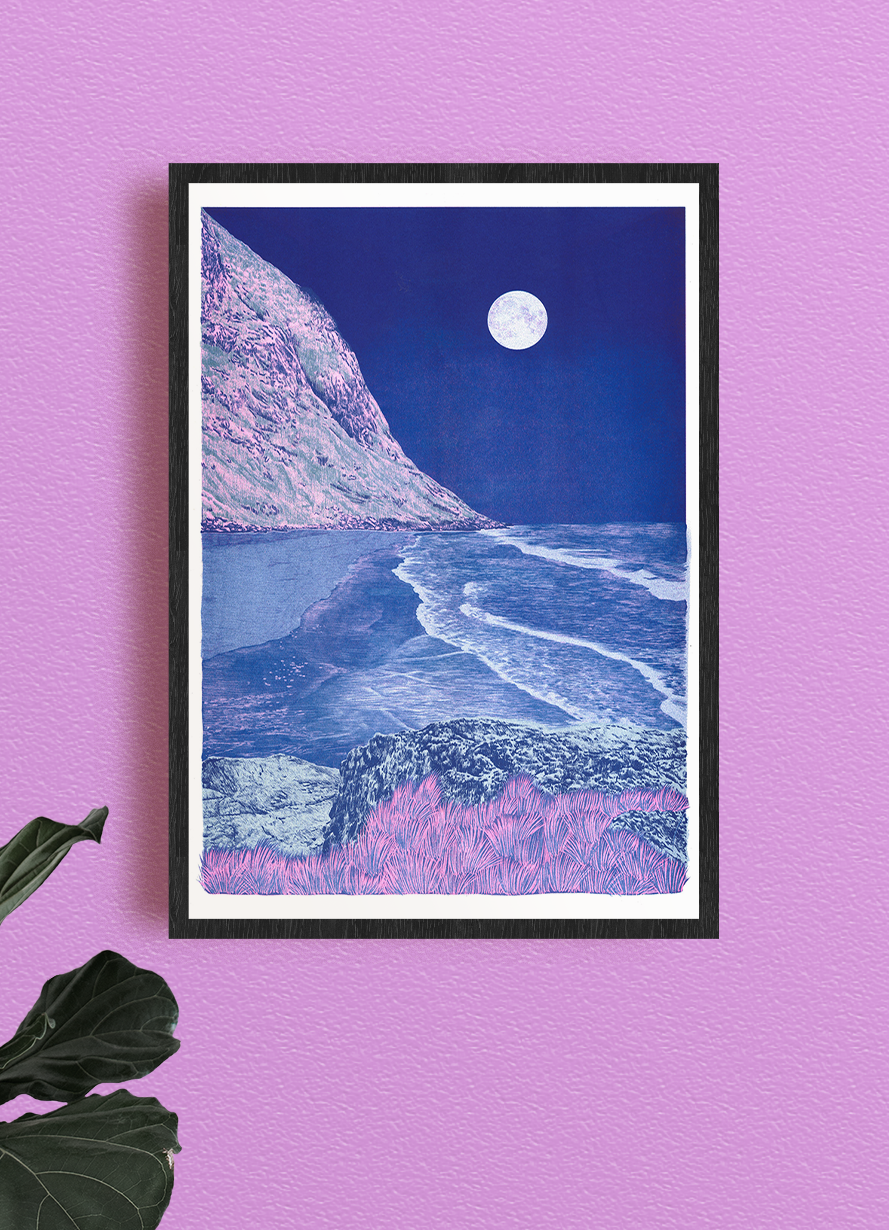 A3 poster - Manon Diemer - Blue Euphoria