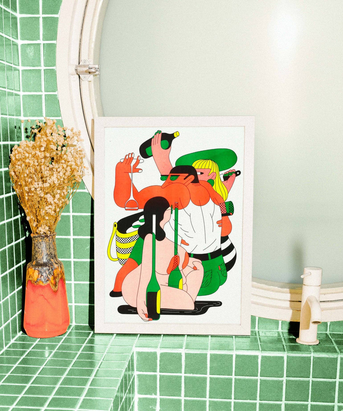 A3 poster - Simon Landrein - Bottle