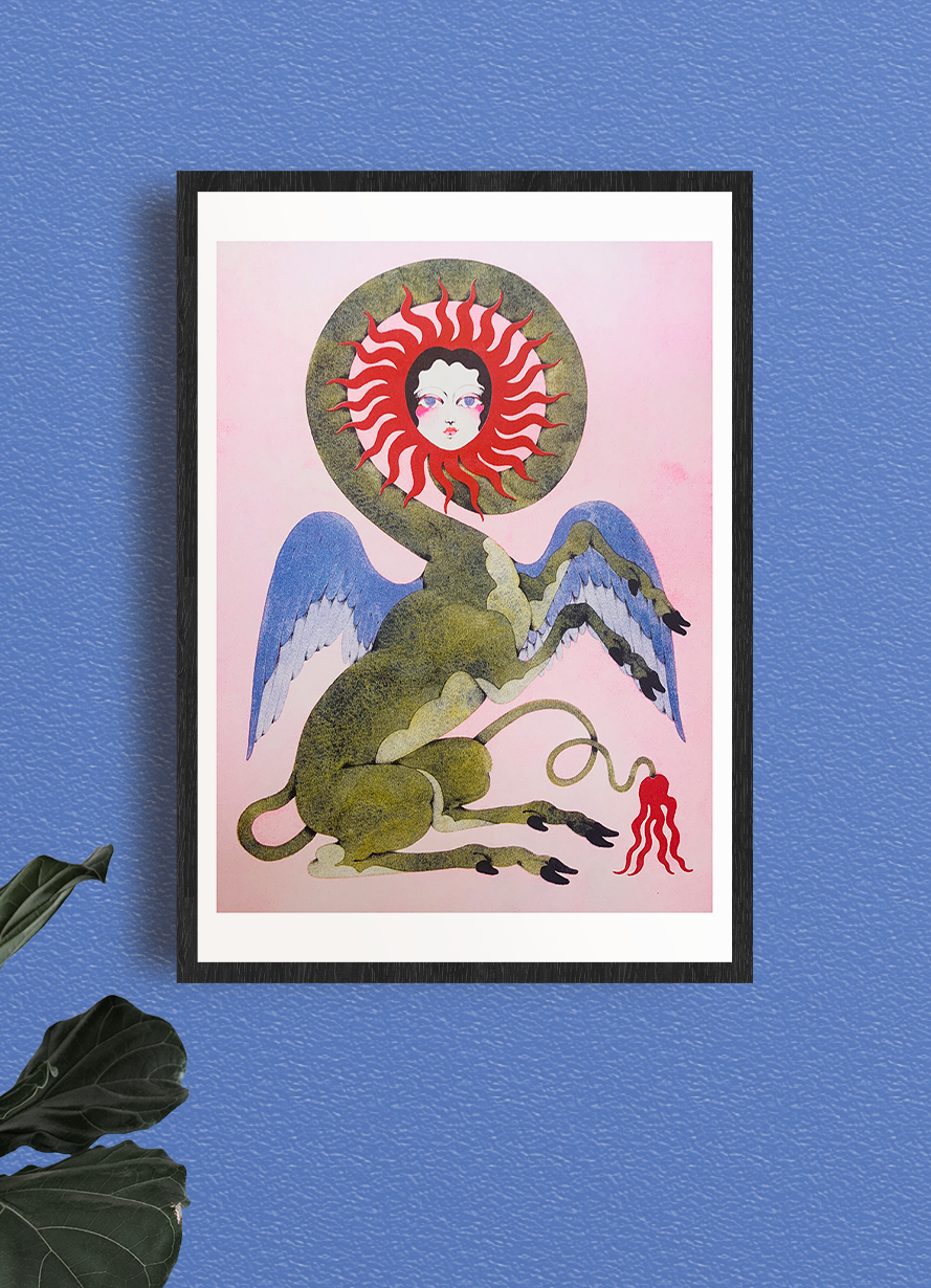 A3 poster - Lou Benesch - The Angel