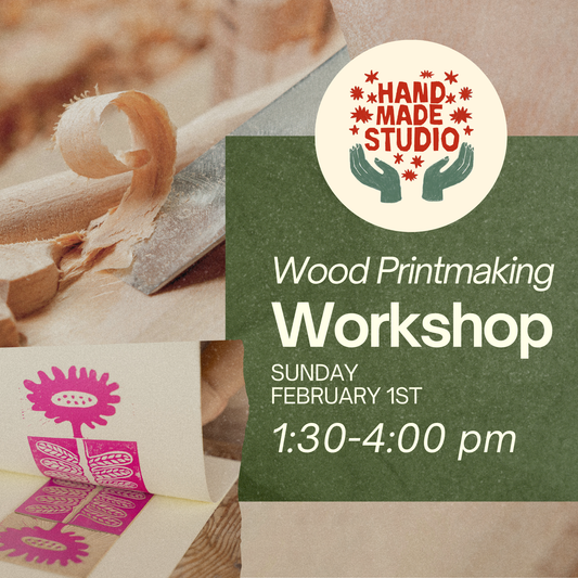 Wood Block Printmaking February 1st