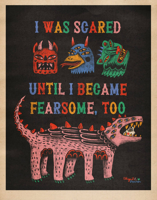 I Was Scared…
