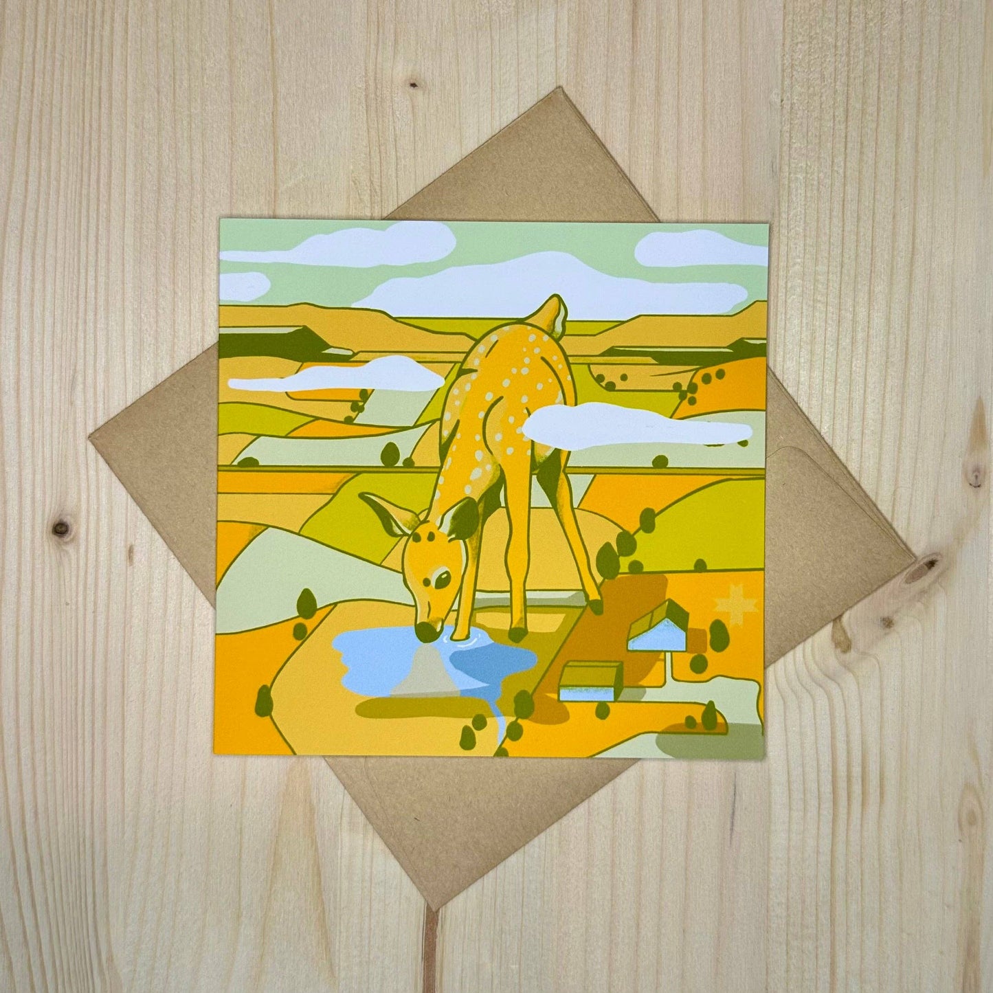 Greeting Cards: Above the Fields