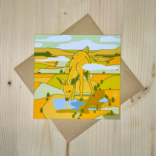 Greeting Cards: Above the Fields