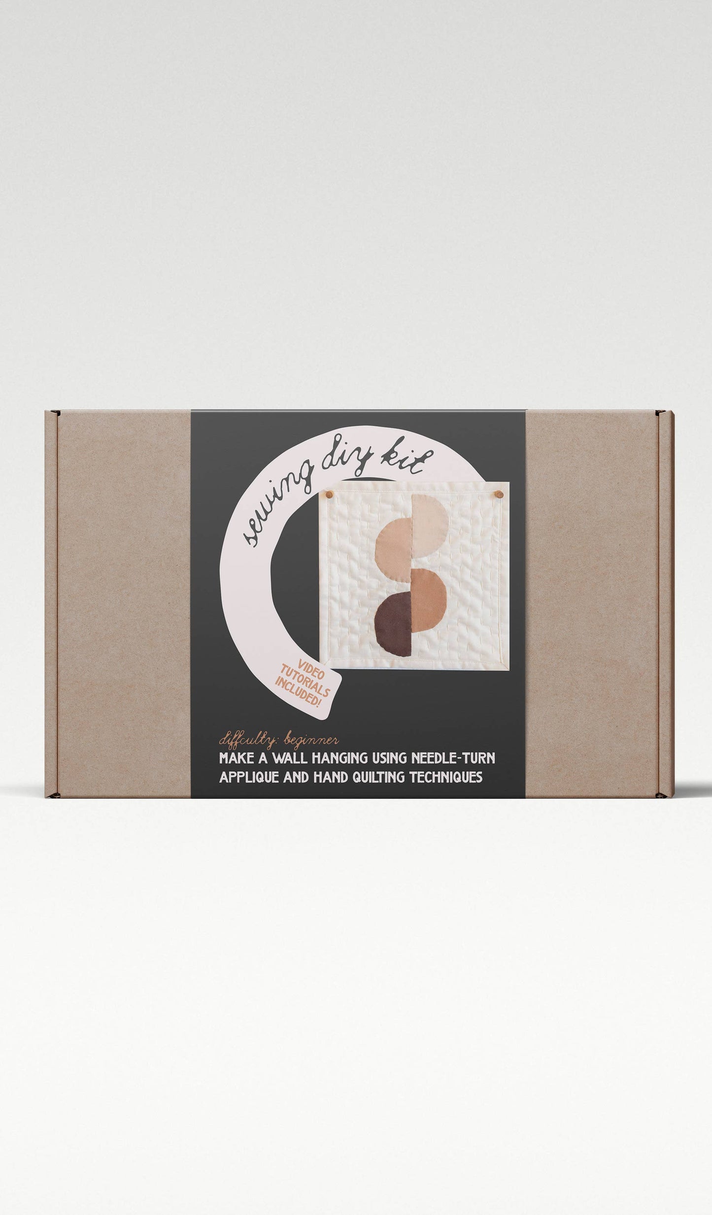 Half Circles DIY Sewing Kit: Colorful / Digital / Full Kit