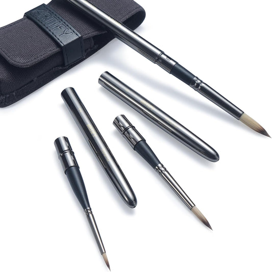 Artify Travel Watercolor Brushes 3 PC