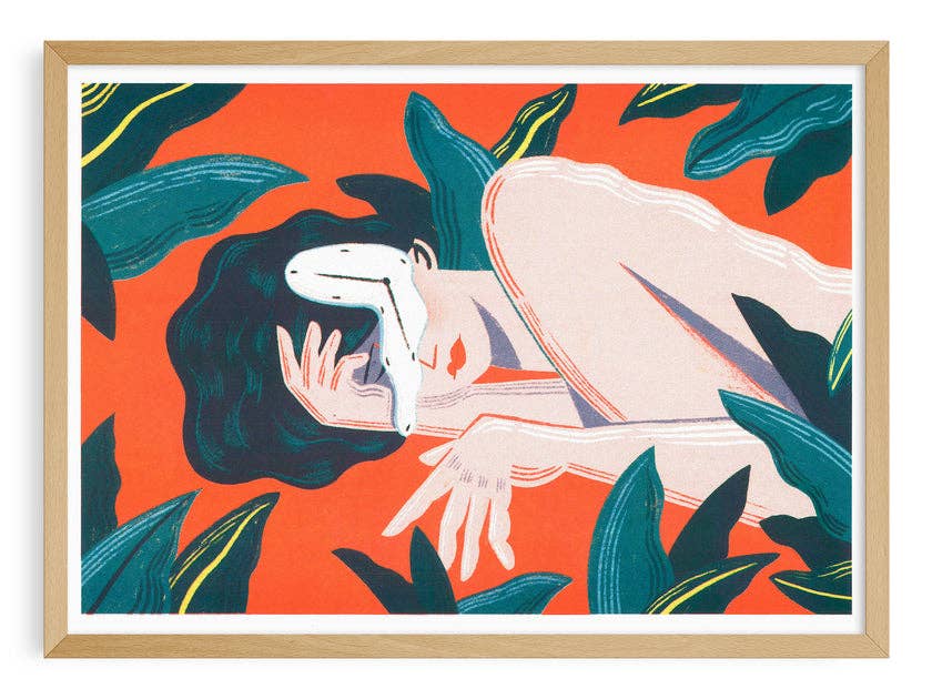 A3 poster - Clara Dupré - The lack of time