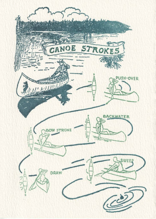 Canoe Strokes: Sleeved