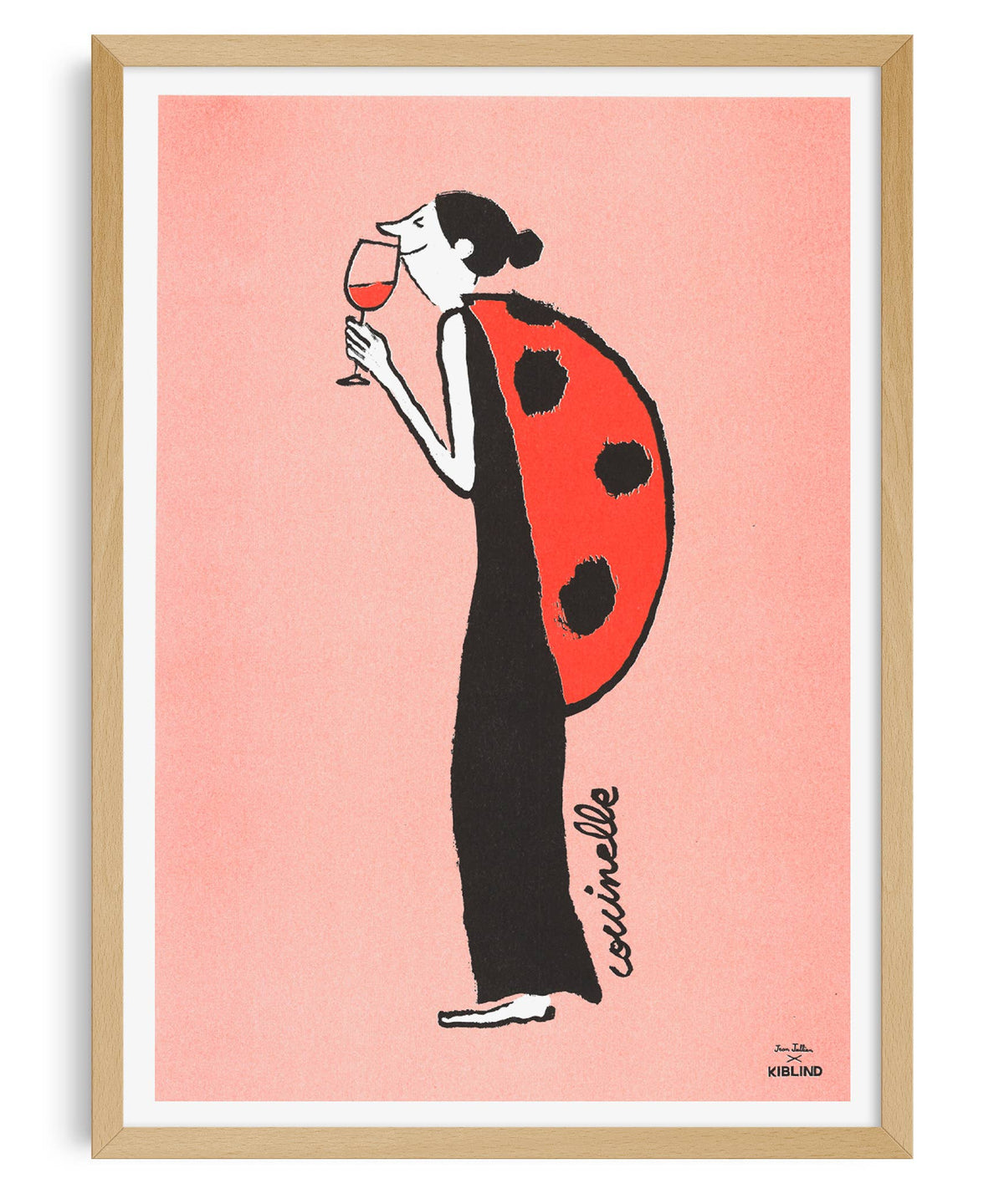A3 poster - Jean Jullien - Ladybug