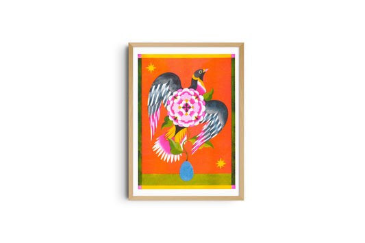 Lou Benesch A3 poster - Grow