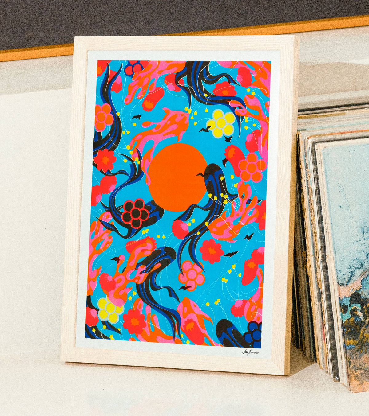 A3 Poster - Annu Kilpeläinen - If I close my eyes and....