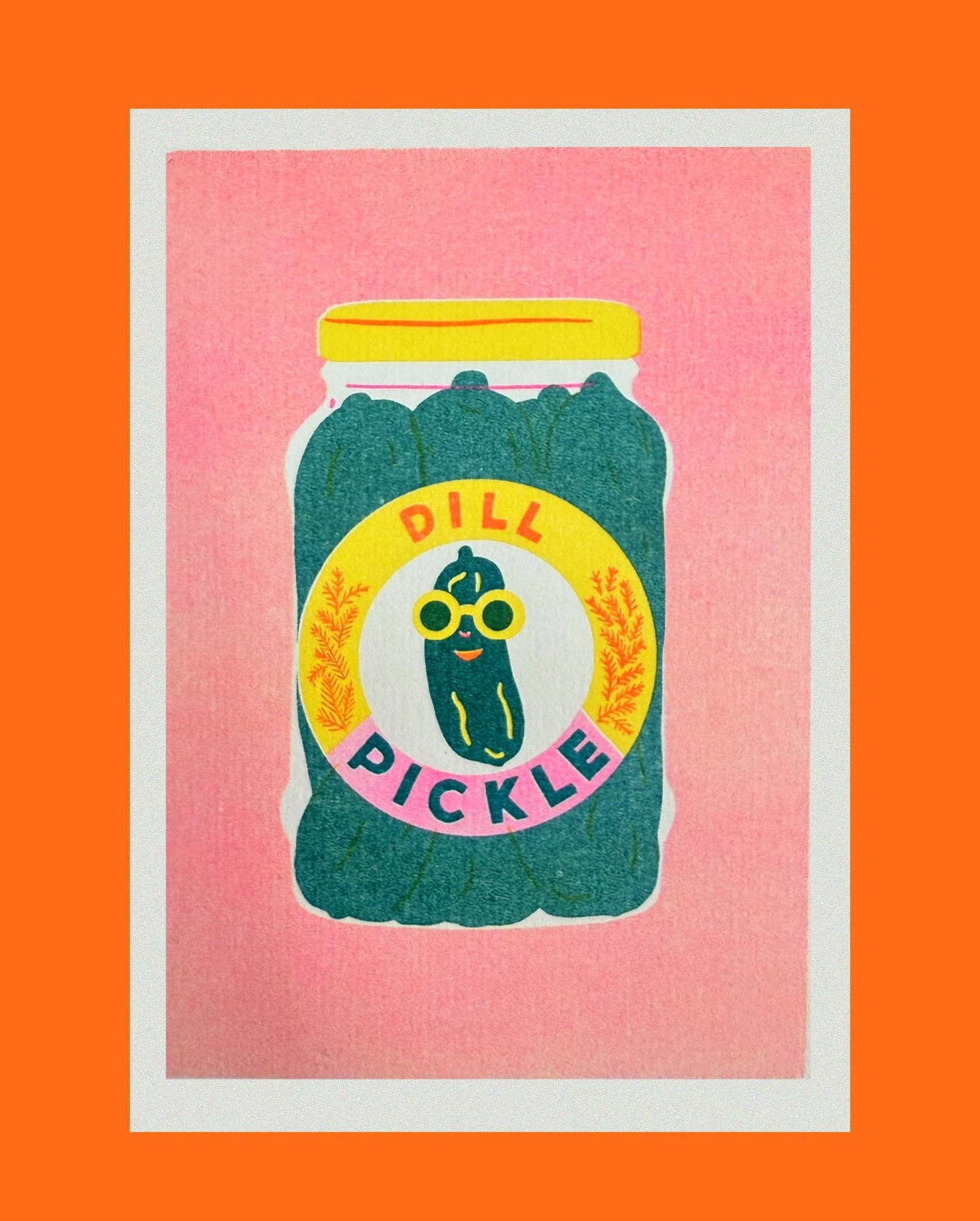 Pickle Mini Print – Handmade Studio