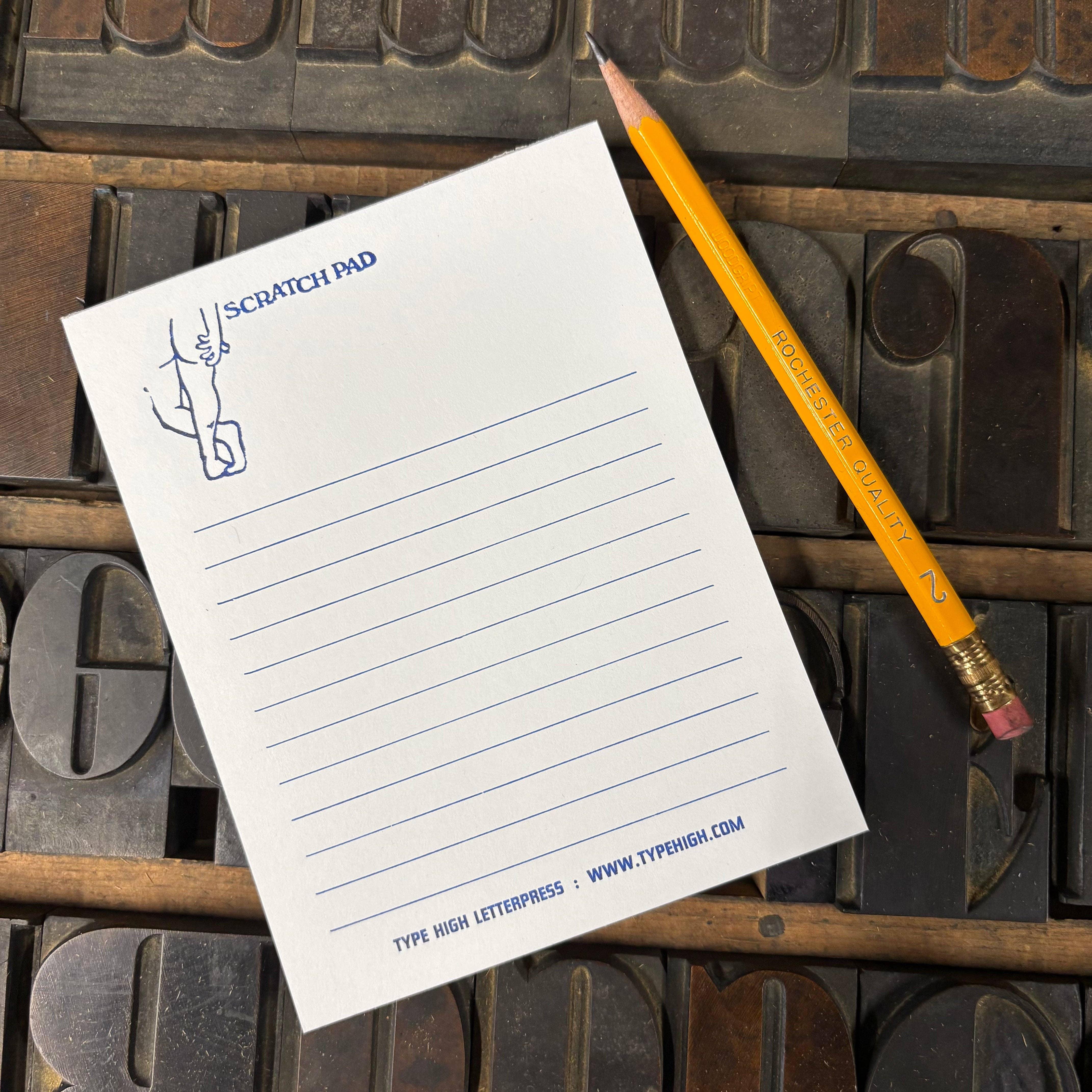 Scratch Pad Foraging Scratch Pad – Handmade Studio