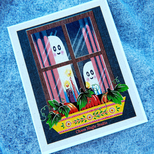 Little Boo Art Print - Multiple Sizes Available: 8" x 10"