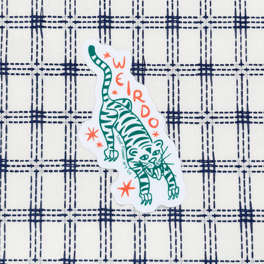 Weirdo Sticker