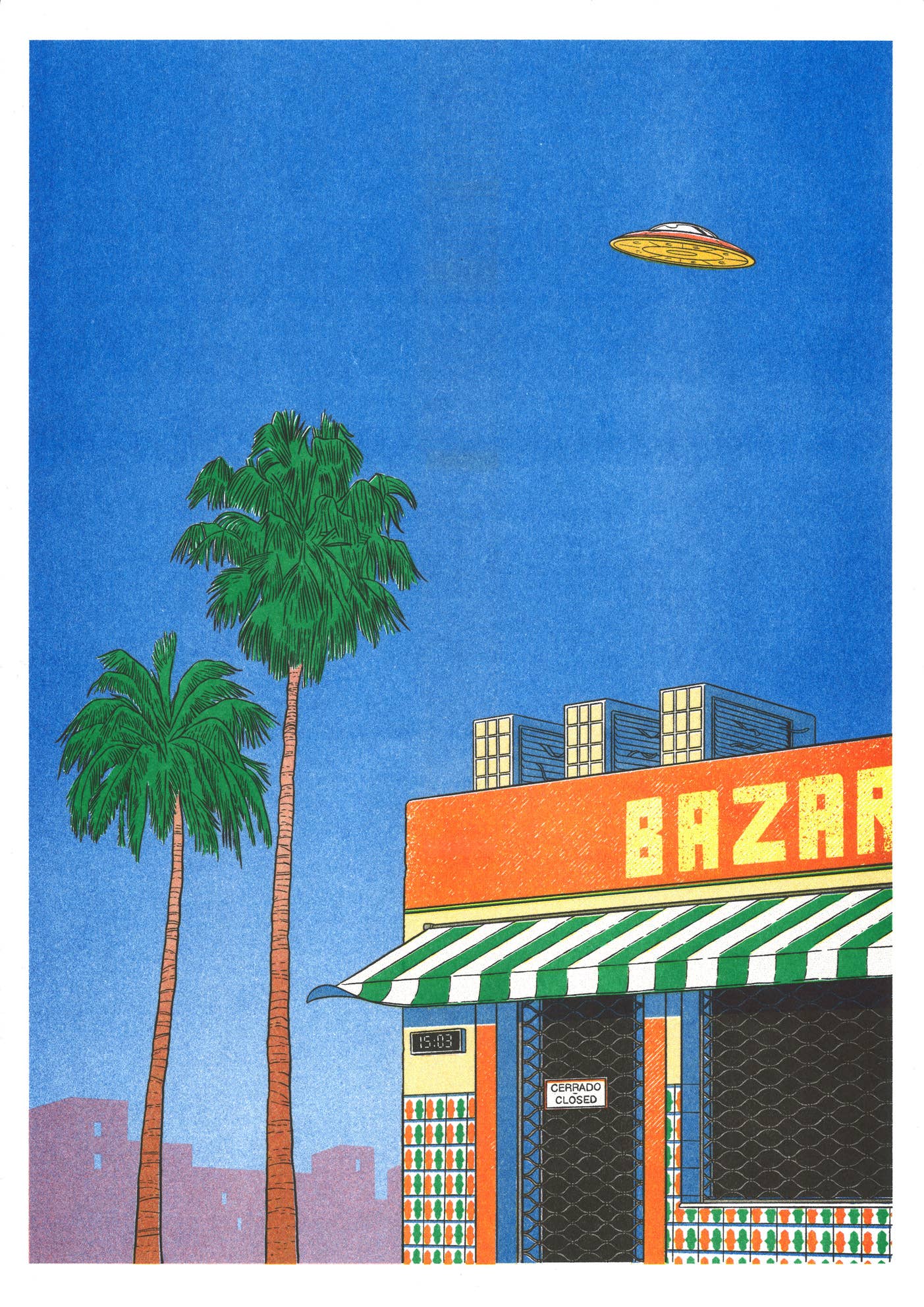 A3 poster - Simon Bailly - Spain at 15:00