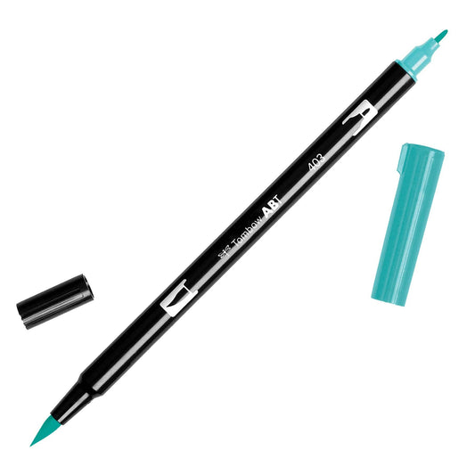 Dual Brush Pen Art Markers - Bright Blue - SKU# 56541