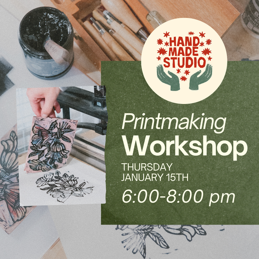 Printmaking 101 January 15th