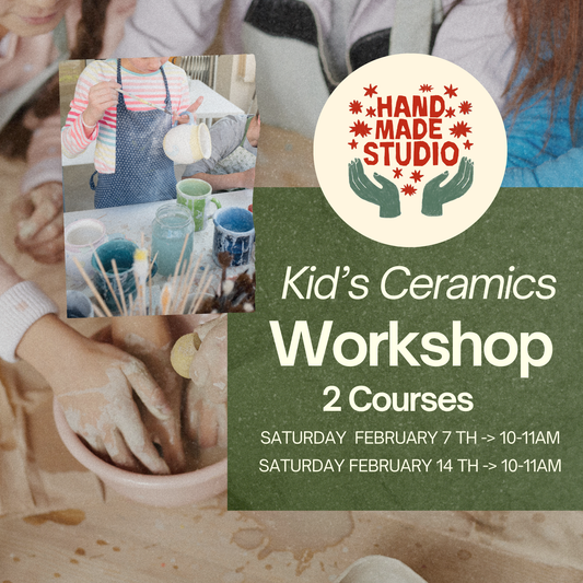 Kid’s Ceramics (2-Part Workshop) February