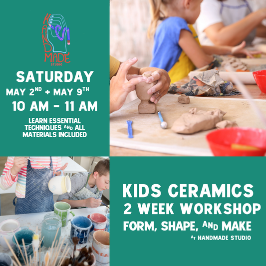 Kid’s Ceramics (2-Part Workshop) May