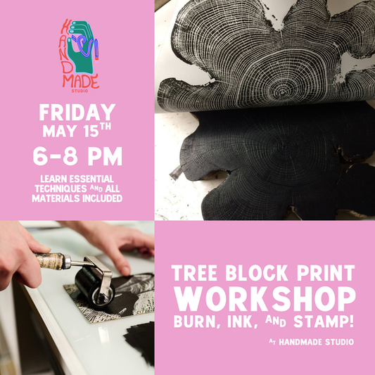 Nature-Inspired Block Printing May 15th