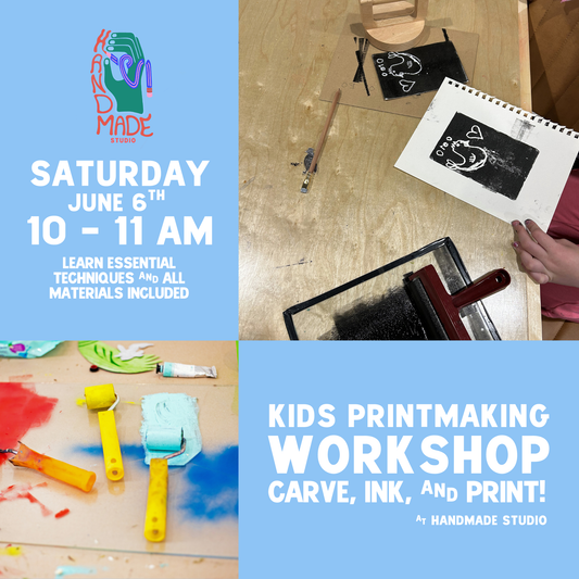 Kid's Printmaking June 6th