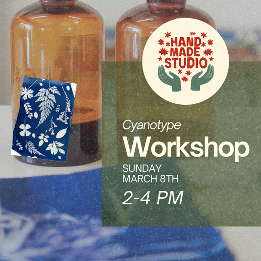 Cyanotype Workshop March 8th