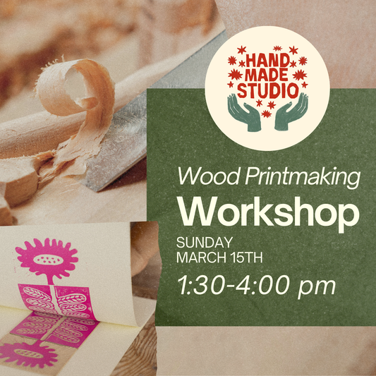 Wood Block Printmaking March 15th