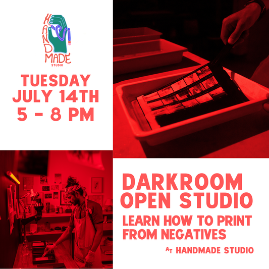 Darkroom Open Studio July 14th